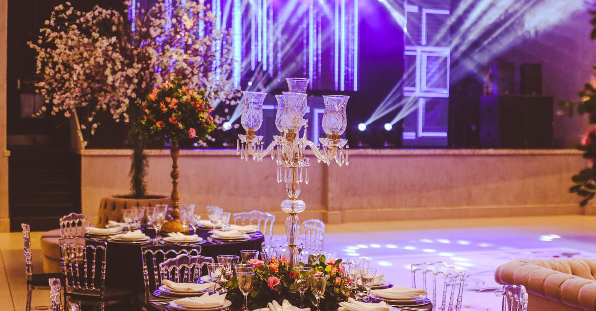 Decoration Ideas to Transform Your Marquee Space